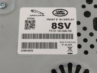2016-2018 Jaguar Xf Information Display Screen - Oemusedautoparts1.com