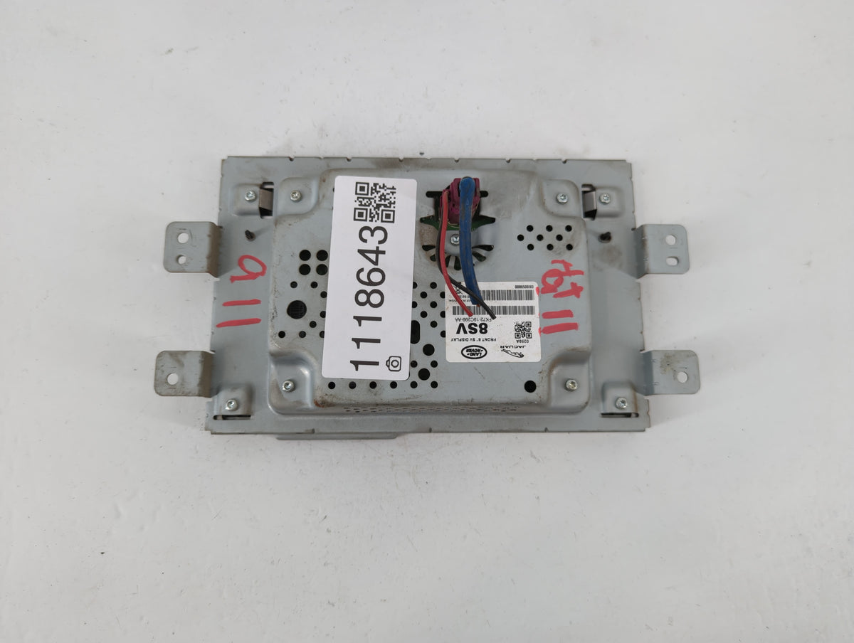 2016-2018 Jaguar Xf Information Radio Display Screen 1118643 - Oemusedautoparts1.com