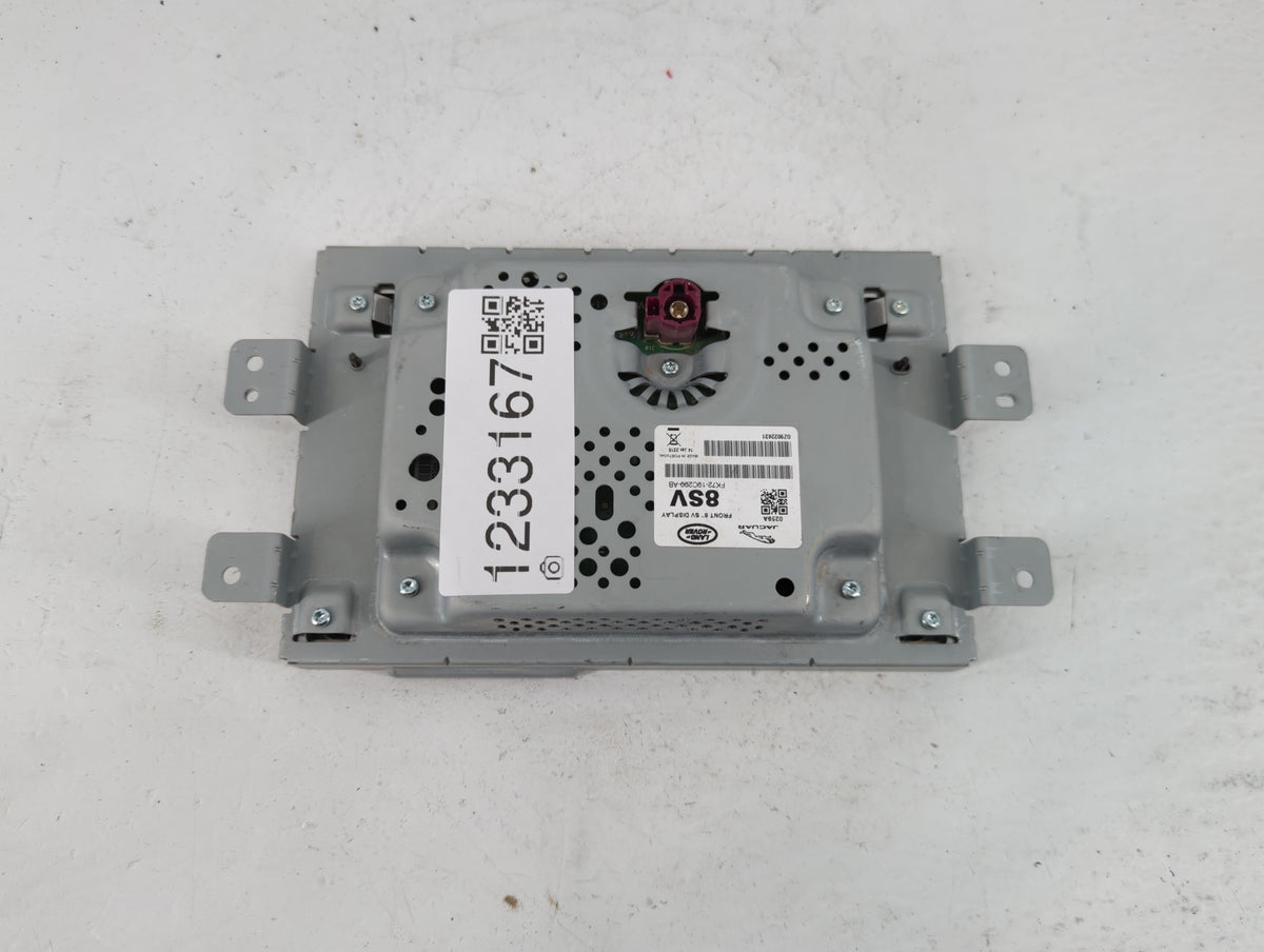 2016-2018 Jaguar Xf Information Radio Display Screen 1233167 - Oemusedautoparts1.com