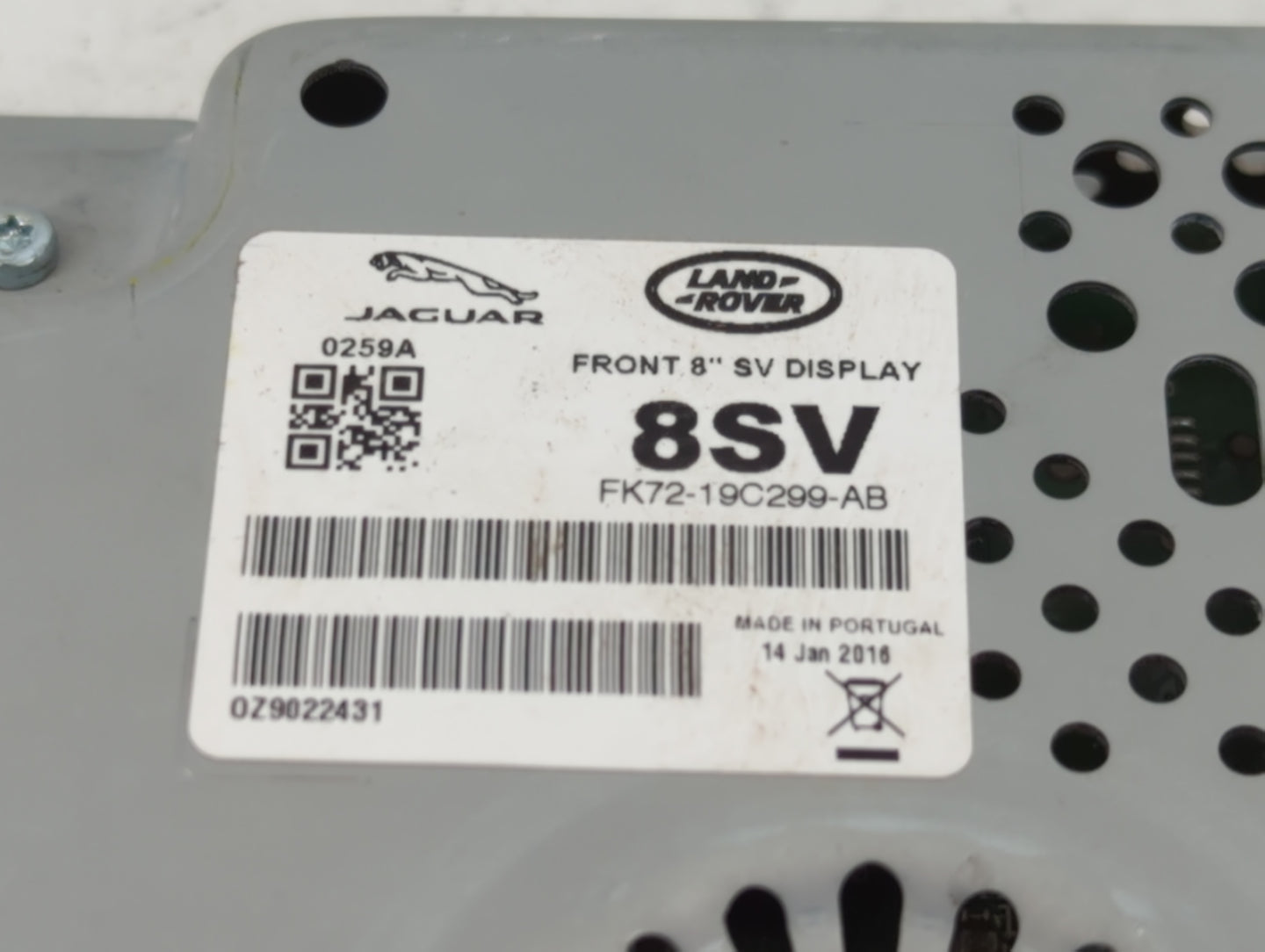 2016-2018 Jaguar Xf Information Display Screen - Oemusedautoparts1.com