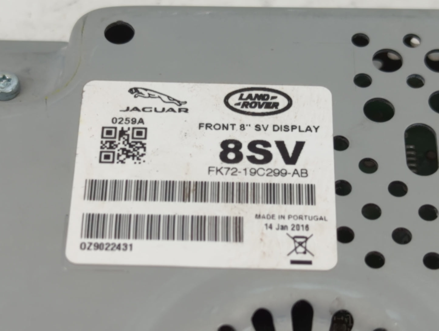 2016-2018 Jaguar Xf Information Display Screen - Oemusedautoparts1.com