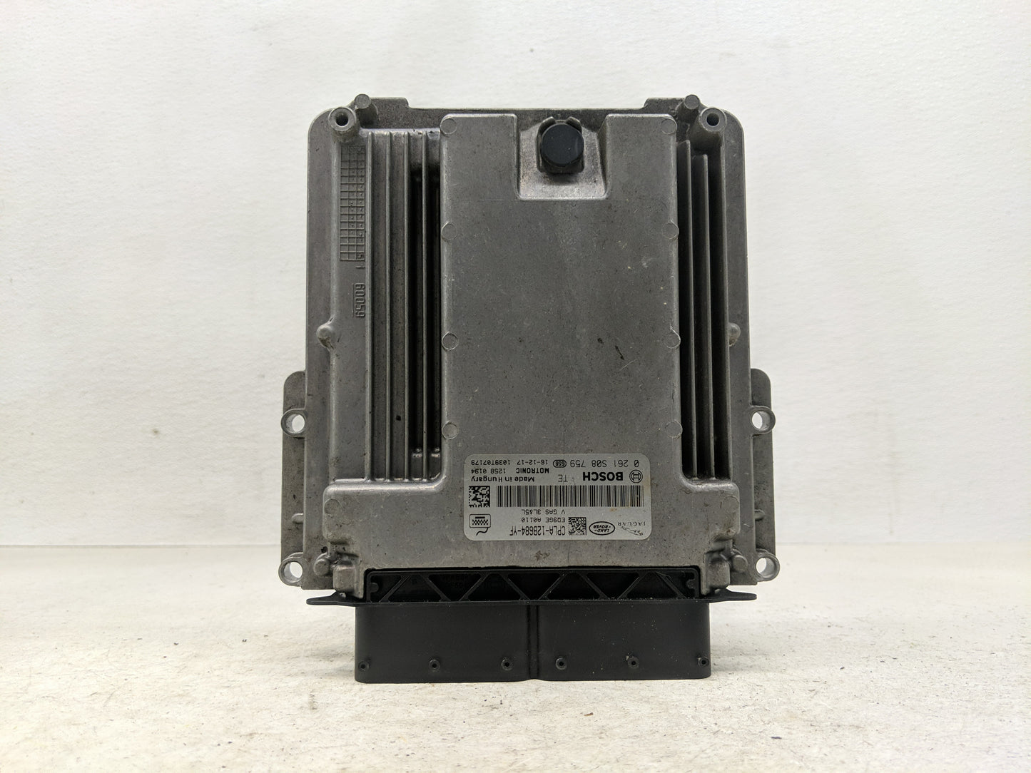 2013-2017 Jaguar Xf PCM Engine Control Computer ECU ECM PCU OEM P/N:CPLA-12B684-YF 0 261 S08 759 Fits OEM Used Auto Parts - 