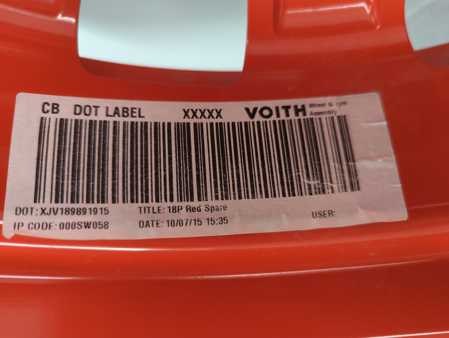 2009-2022 Jaguar Xf Spare Donut Tire Wheel Rim Oem - Oemusedautoparts1.com