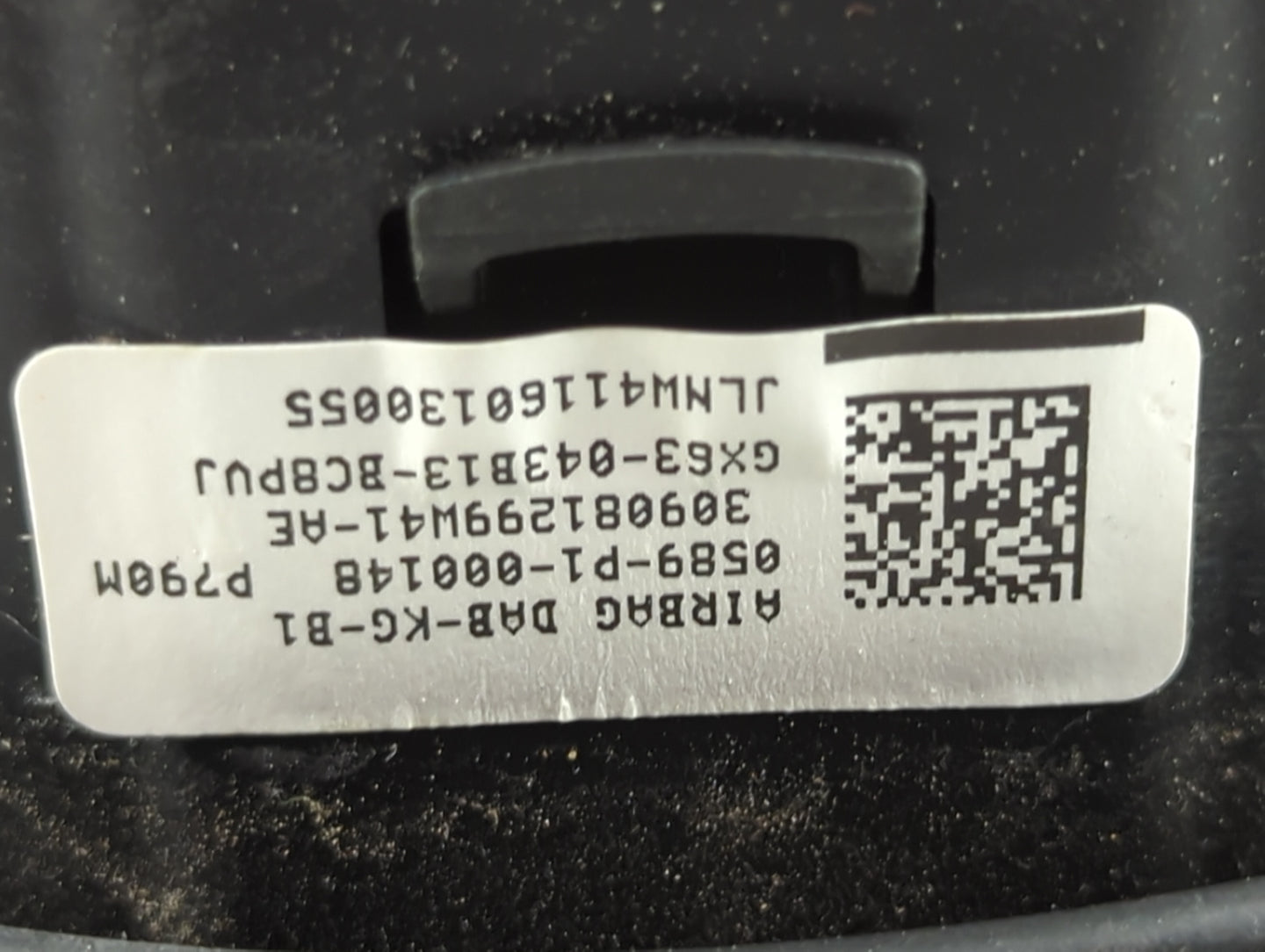 2016 Jaguar Xf Air Bag Driver Left Steering Wheel Mounted P/N:GX63-043B13-BCBPUJ 3090812599W41-AE, 0S89-P1-000148 Fits OEM U