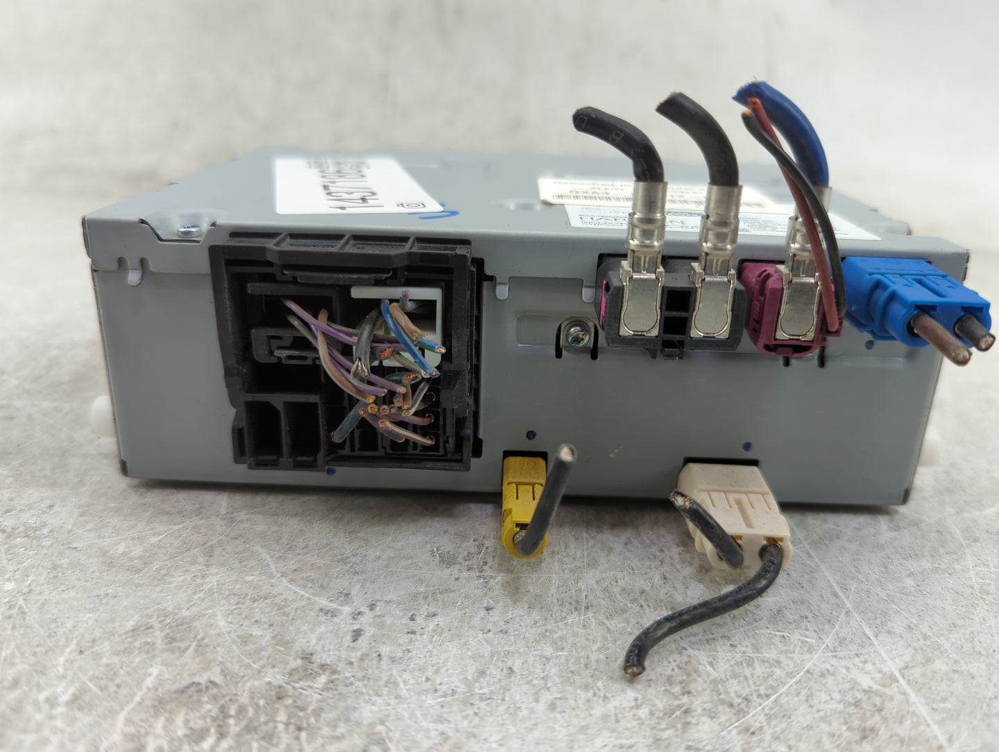 2016-2017 Jaguar Xf Radio AM FM Cd Player Receiver Replacement P/N:GX63-18K812-DG GX63-18K812-DD Fits Fits 2016 2017 2018 20