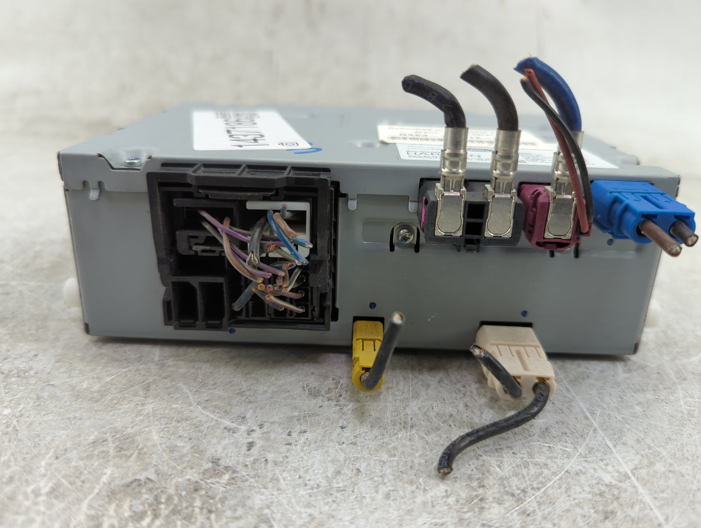 2016-2017 Jaguar Xf Radio AM FM Cd Player Receiver Replacement P/N:GX63-18K812-DG GX63-18K812-DD Fits Fits 2016 2017 2018 20