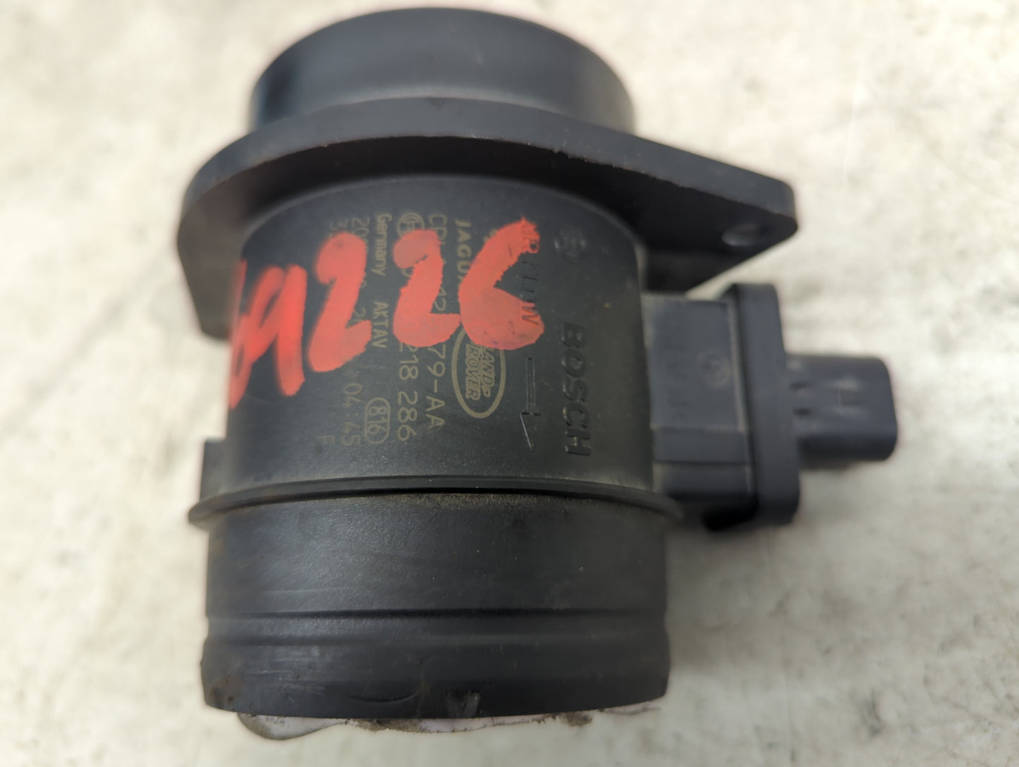 2013-2019 Jaguar Xf Mass Air Flow Meter Maf 1488710 - Oemusedautoparts1.com