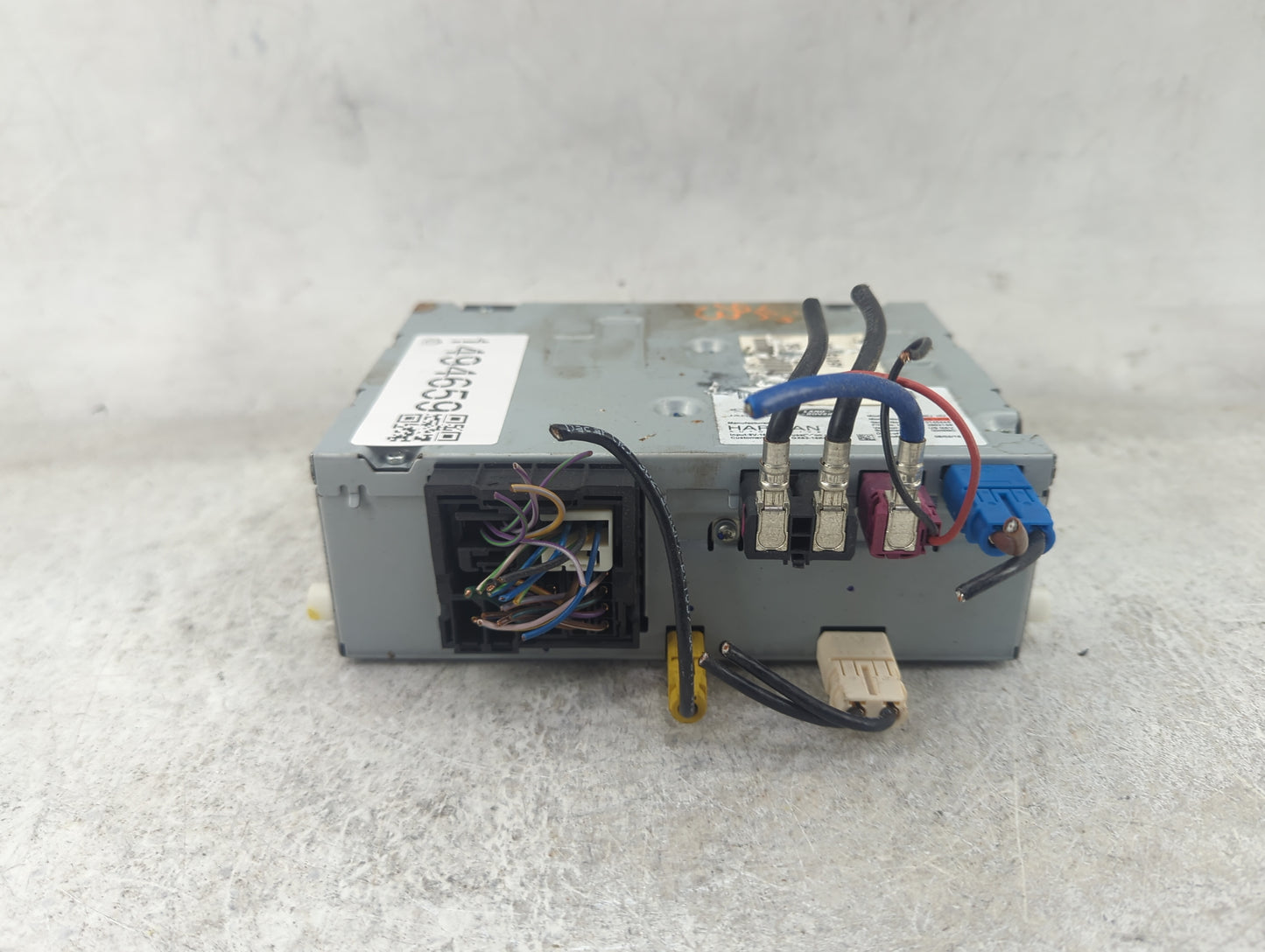 2016-2019 Jaguar Xf Radio AM FM Cd Player Receiver Replacement P/N:GX63-18K812-DG Fits Fits 2016 2017 2018 2019 2020 OEM Use