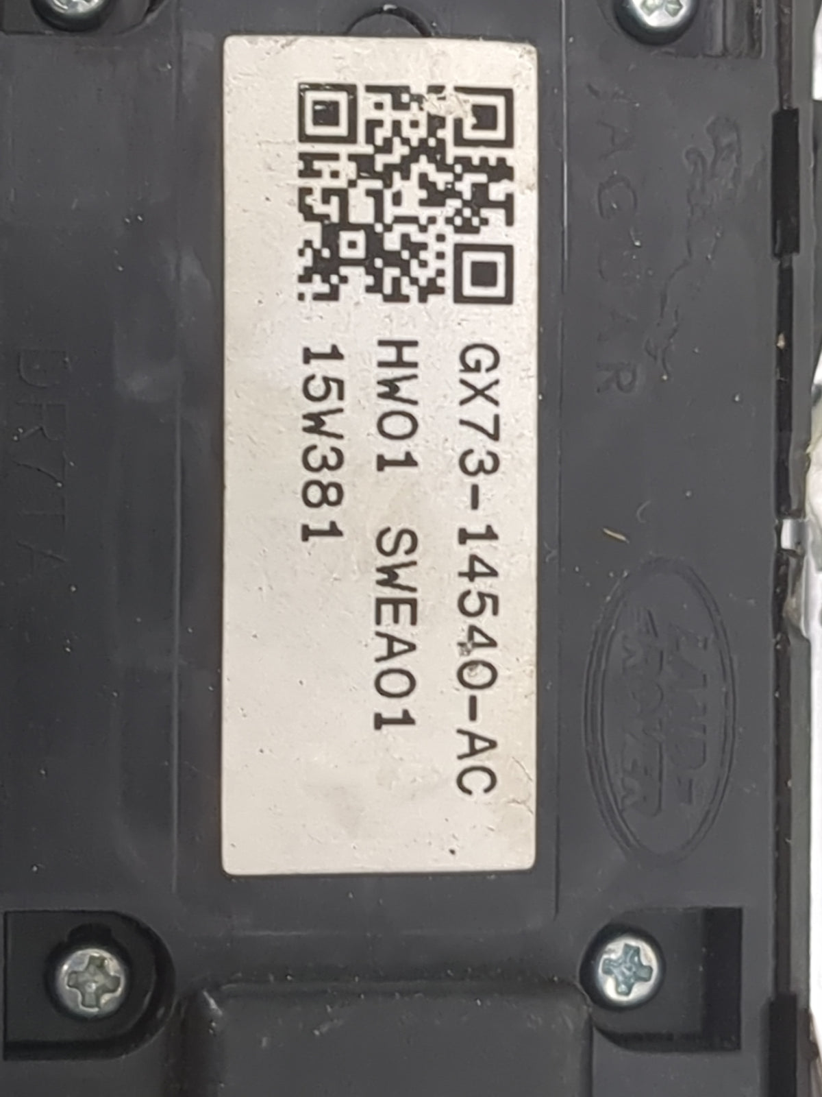 2016-2019 Jaguar Xf Master Power Window Switch Replacement Driver Side Left P/N:GX73-14540-AC Fits Fits 2015 2016 2017 2018 