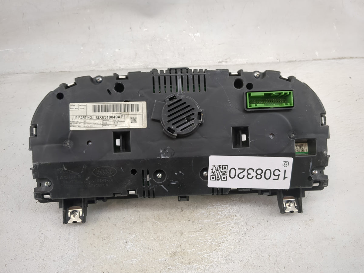 2016-2017 Jaguar Xf Instrument Cluster Speedometer Gauges P/N:GX6310849AF LR-0036-001 Miles:39K Fits Fits 2016 2017 OEM Used