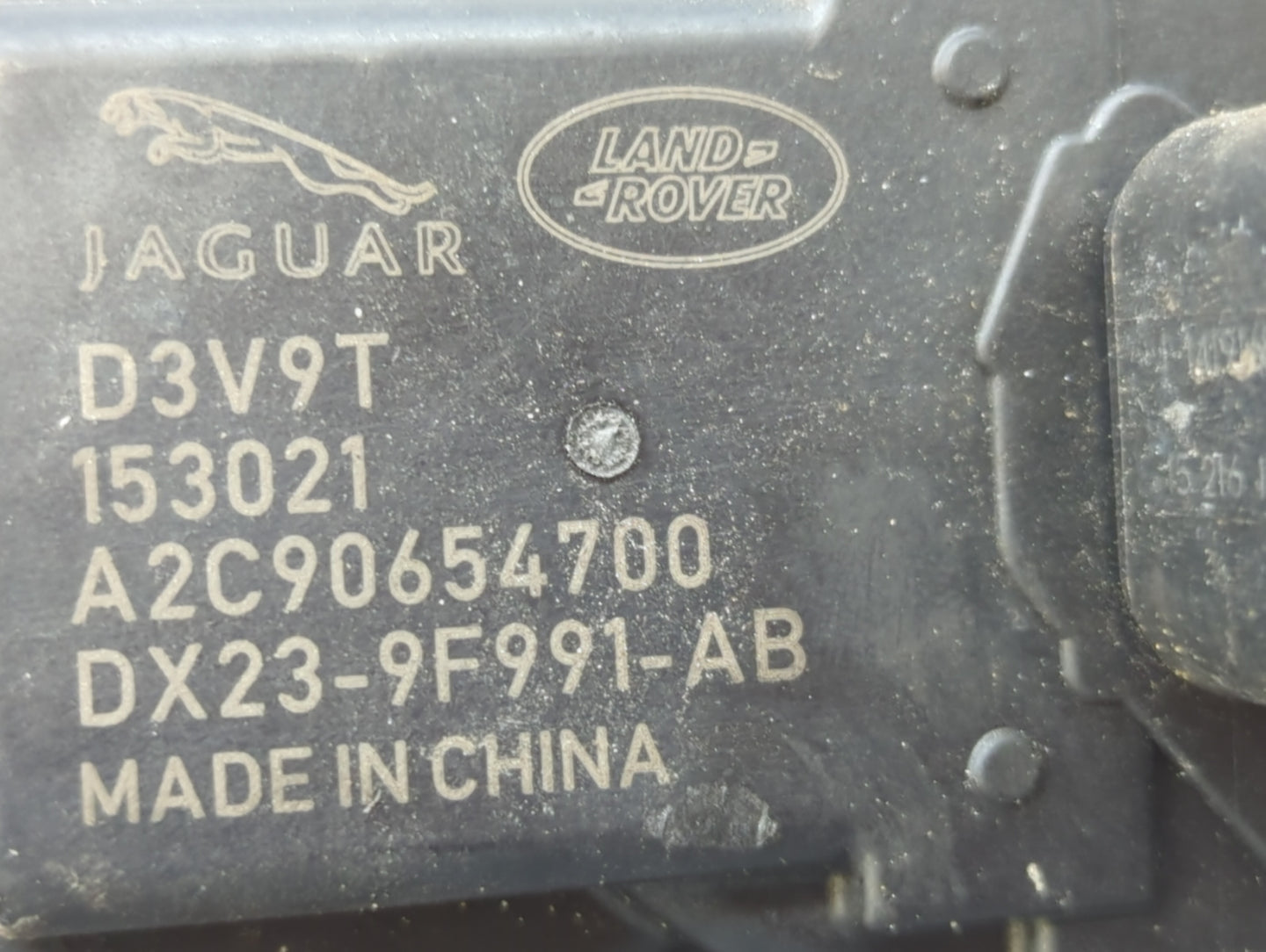 2013-2019 Jaguar Xf Throttle Body P/N:DX23-9F991-AB Fits Fits 2013 2014 2015 2016 2017 2018 2019 2020 OEM Used Auto Parts - 