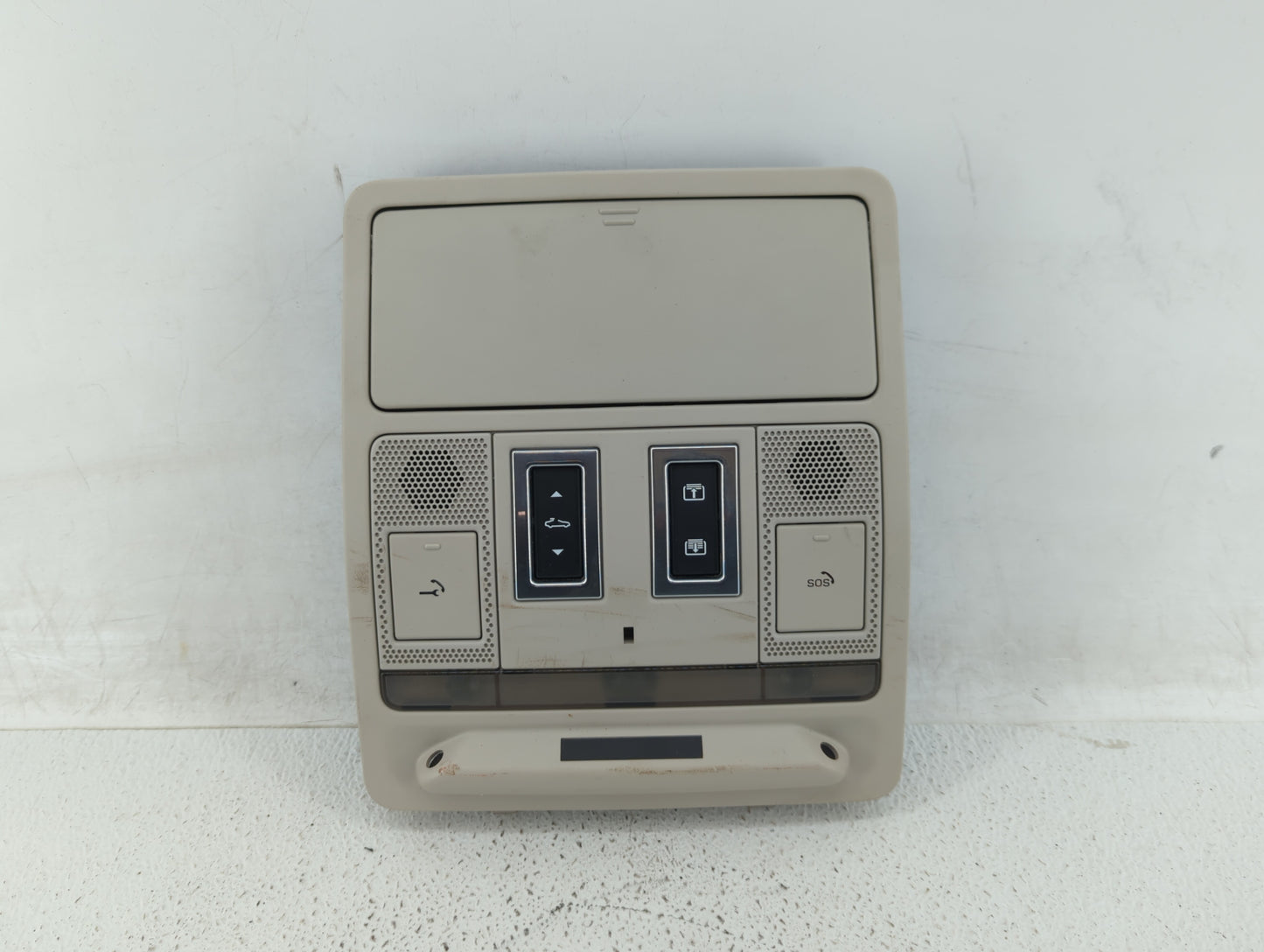 2016-2019 Jaguar Xf Overhead Roof Console Light Beige - Oemusedautoparts1.com