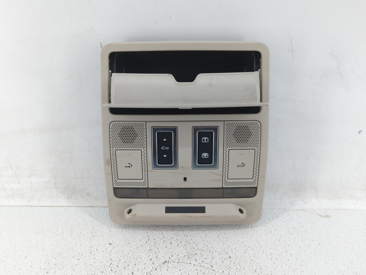 2016-2019 Jaguar Xf Overhead Roof Console Light Beige - Oemusedautoparts1.com