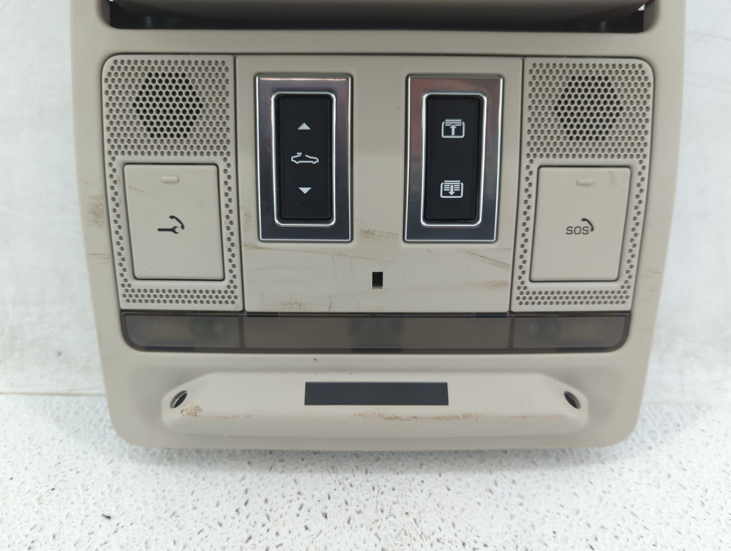 2016-2019 Jaguar Xf Overhead Roof Console Light Beige - Oemusedautoparts1.com