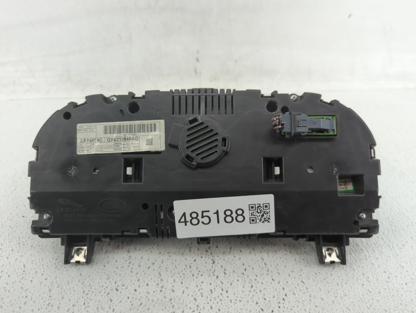 2016-2017 Jaguar Xf Instrument Cluster Speedometer Gauges P/N:GX6310849AG 6310849AC Fits Fits 2016 2017 OEM Used Auto Parts 