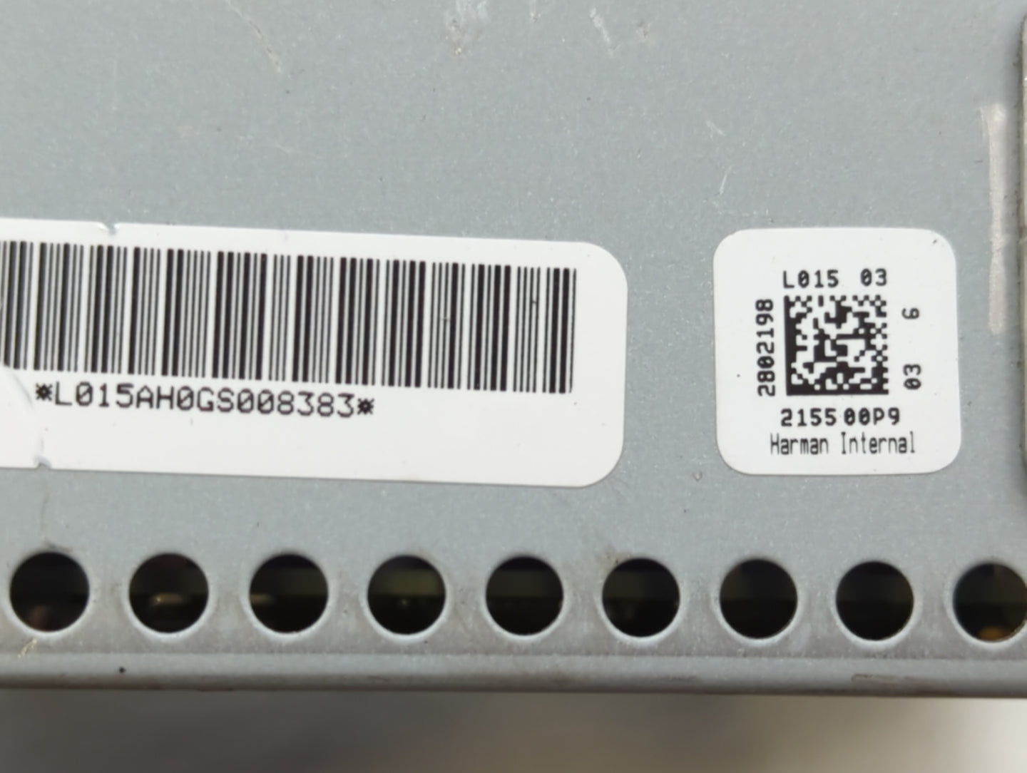 2016-2017 Jaguar Xf Radio AM FM Cd Player Receiver Replacement P/N:GX63-18K812-DG Fits Fits 2016 2017 2018 2019 OEM Used Aut