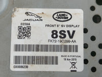 2016-2018 Jaguar Xf Information Radio Display Screen 727793 - Oemusedautoparts1.com