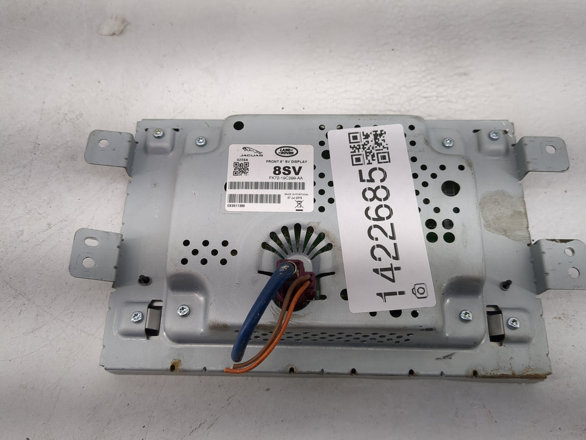 2015-2017 Jaguar Xj Information Radio Display Screen 1422685 - Oemusedautoparts1.com