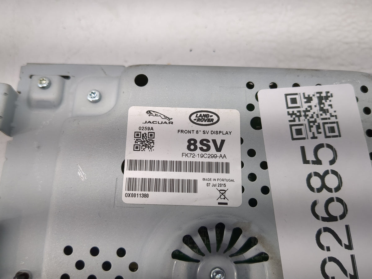 2015-2017 Jaguar Xj Information Radio Display Screen 1422685 - Oemusedautoparts1.com