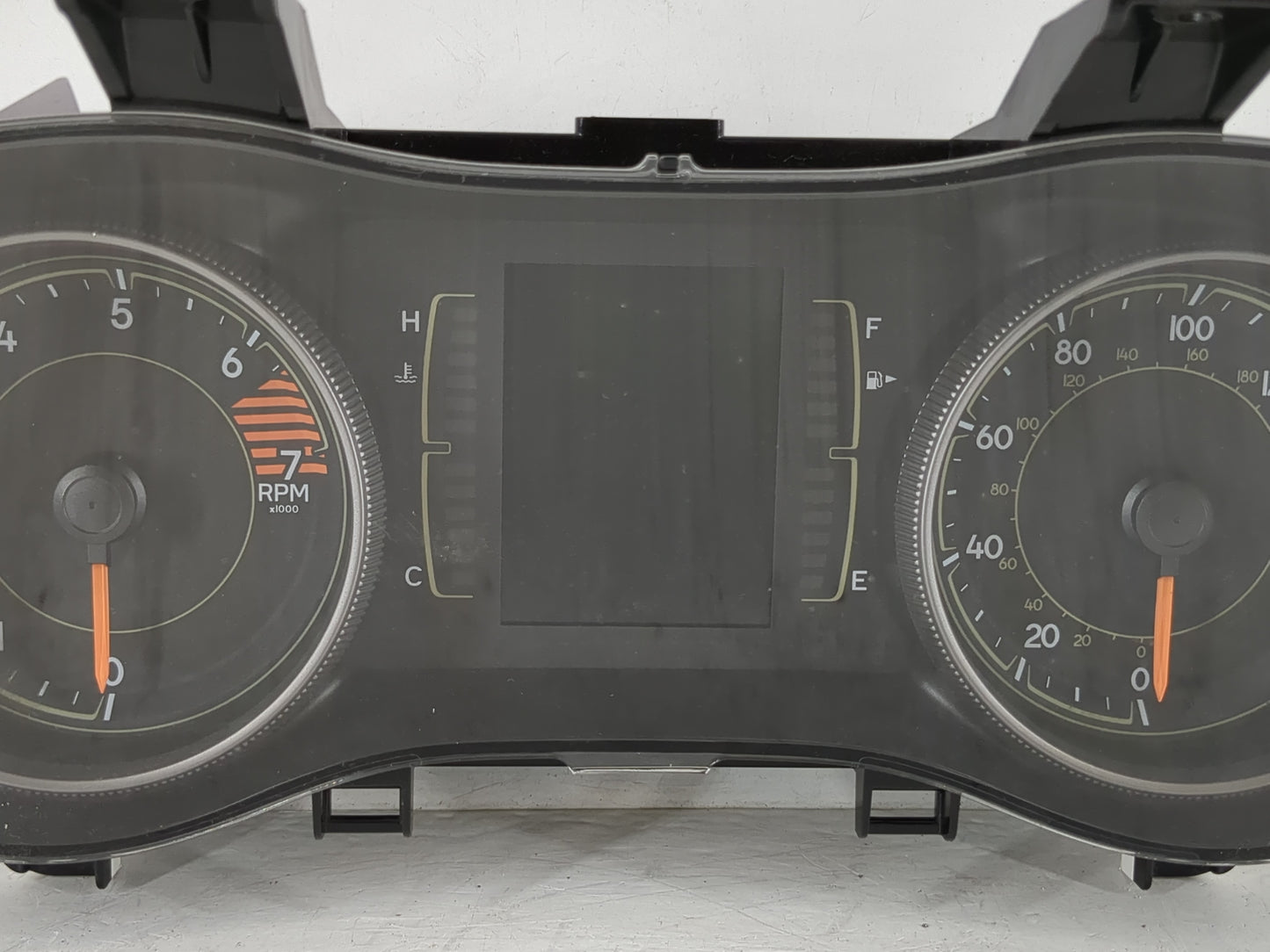 2016 Jeep Cherokee Instrument Cluster Speedometer Gauges P/N:P68274069AC Fits OEM Used Auto Parts - Oemusedautoparts1.com