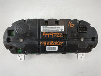 2016 Jeep Cherokee Instrument Cluster Speedometer Gauges P/N:P68274069AC Fits OEM Used Auto Parts - Oemusedautoparts1.com