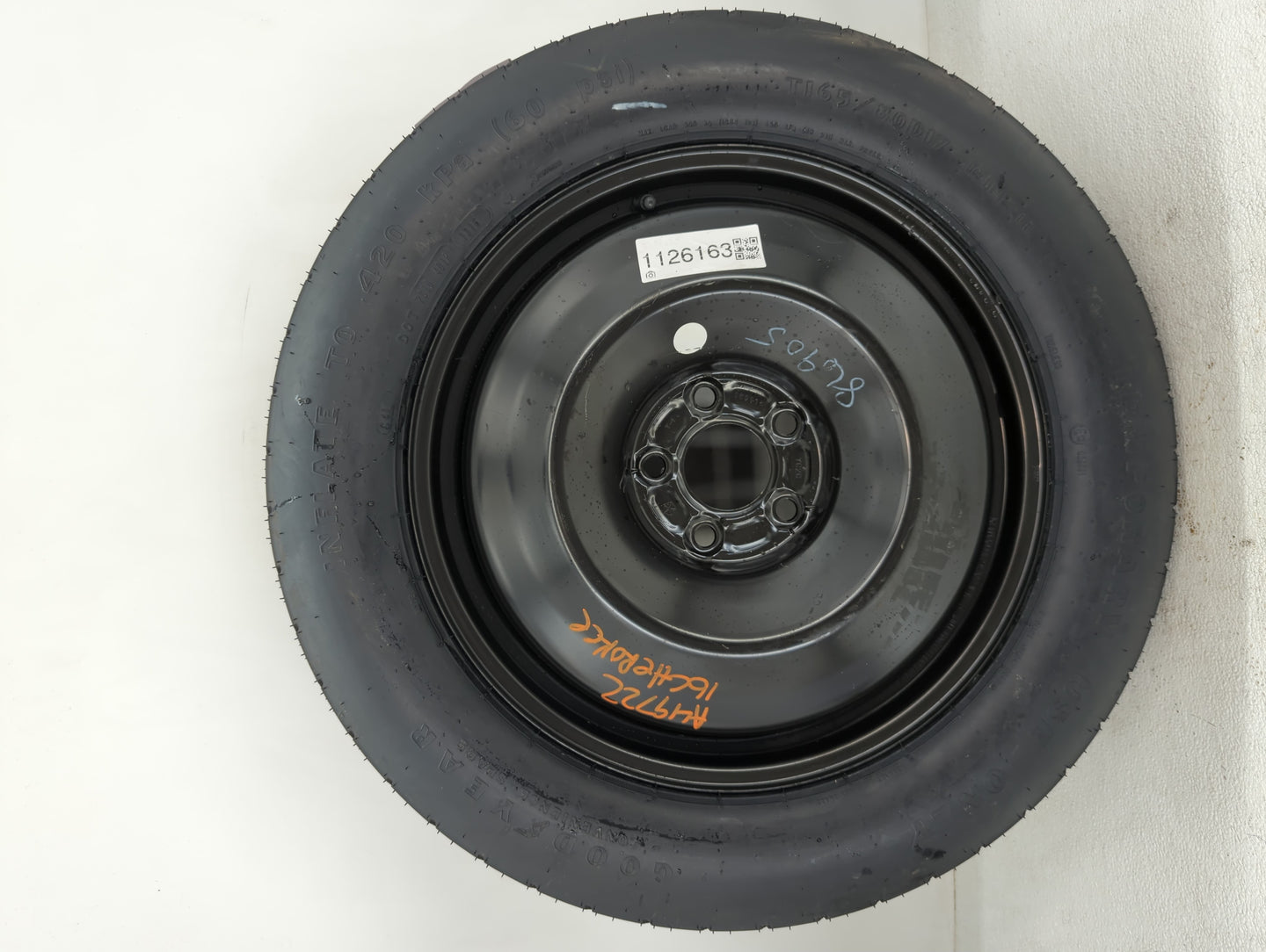 2014-2022 Jeep Cherokee Spare Donut Tire Wheel Rim Oem - Oemusedautoparts1.com