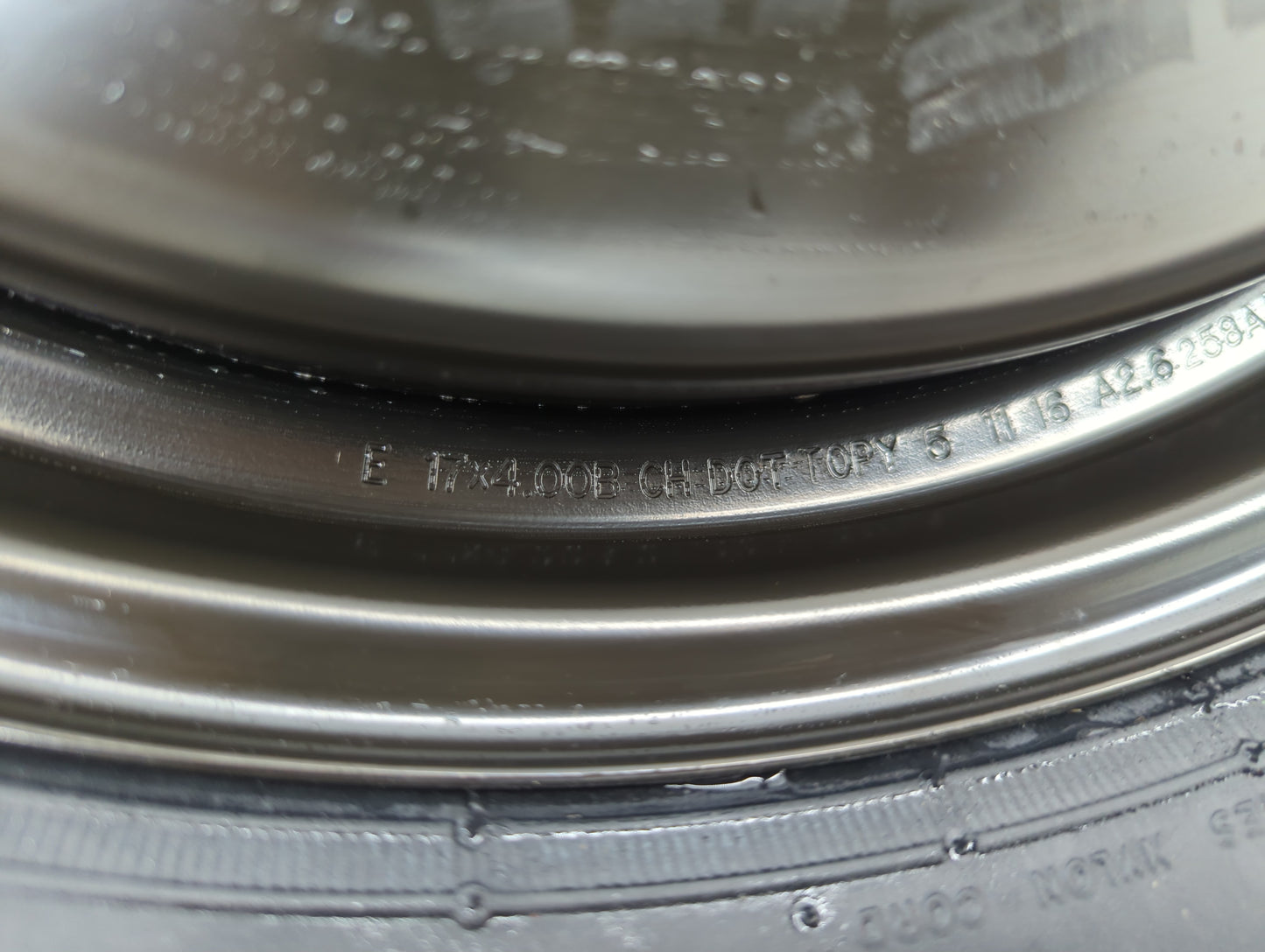 2014-2022 Jeep Cherokee Spare Donut Tire Wheel Rim Oem - Oemusedautoparts1.com