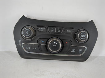 compare product 2015-2018 Jeep Cherokee Climate Control Module Temperature AC/Heater Replacement P/N:68293523AB Fits Fits 2015 2016 2017 2018 OEM Used Auto Parts