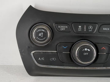 2015-2018 Jeep Cherokee Climate Control Module Temperature AC/Heater Replacement P/N:68293523AB Fits Fits 2015 2016 2017 2018 OEM Used Auto Parts