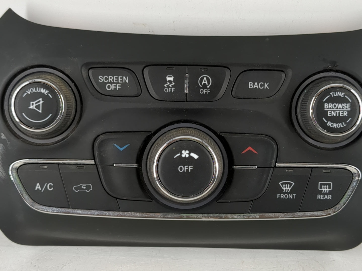 2015-2018 Jeep Cherokee Climate Control Module Temperature AC/Heater Replacement P/N:68293523AB Fits Fits 2015 2016 2017 201
