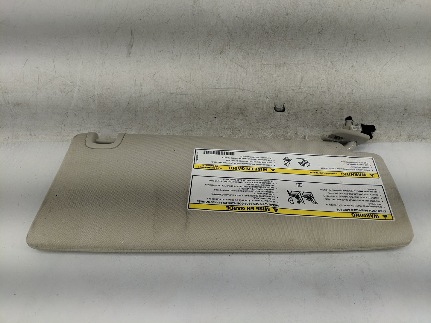 2014-2018 Jeep Cherokee Sun Visor Shade Replacement Driver Left Mirror Fits Fits 2014 2015 2016 2017 2018 OEM Used Auto Part