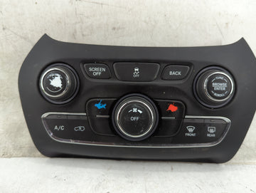 2015-2018 Jeep Cherokee Climate Control Module Temperature AC/Heater Replacement Fits Fits 2015 2016 2017 2018 OEM Used Auto