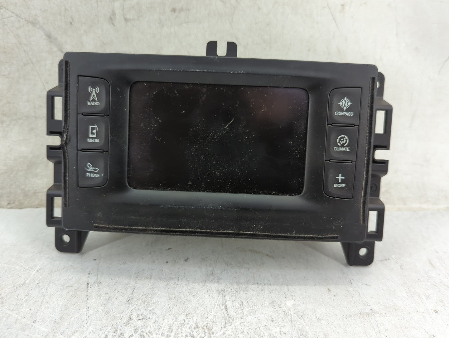 2016 Jeep Cherokee Radio AM FM Cd Player Receiver Replacement Fits OEM Used Auto Parts - Oemusedautoparts1.com