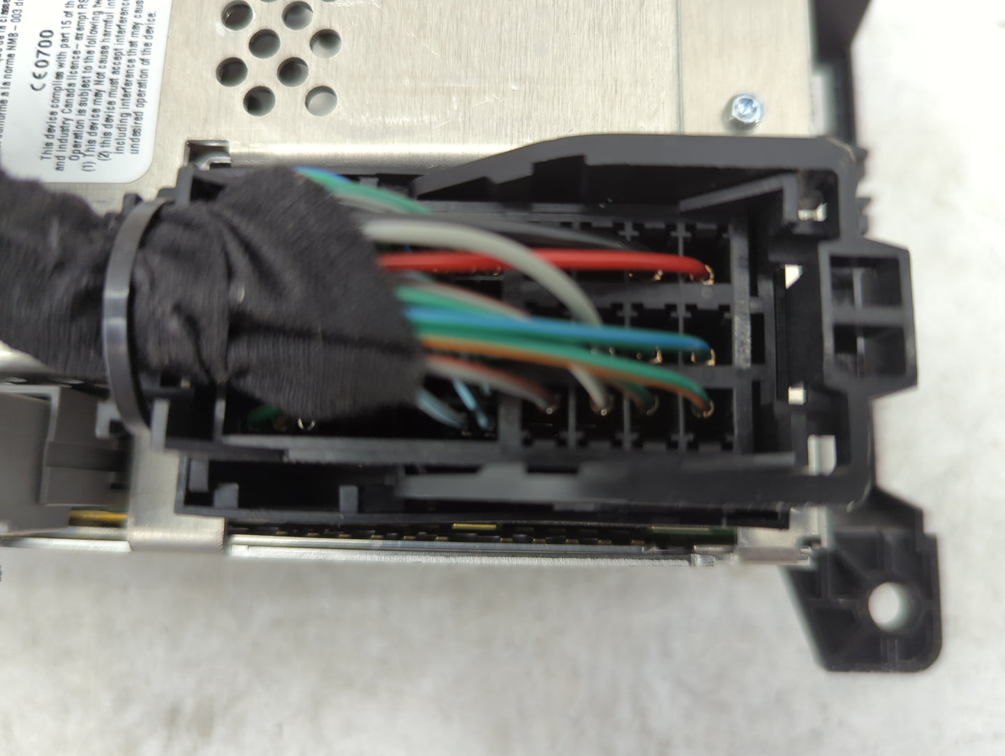 2016 Jeep Cherokee Radio AM FM Cd Player Receiver Replacement Fits OEM Used Auto Parts - Oemusedautoparts1.com