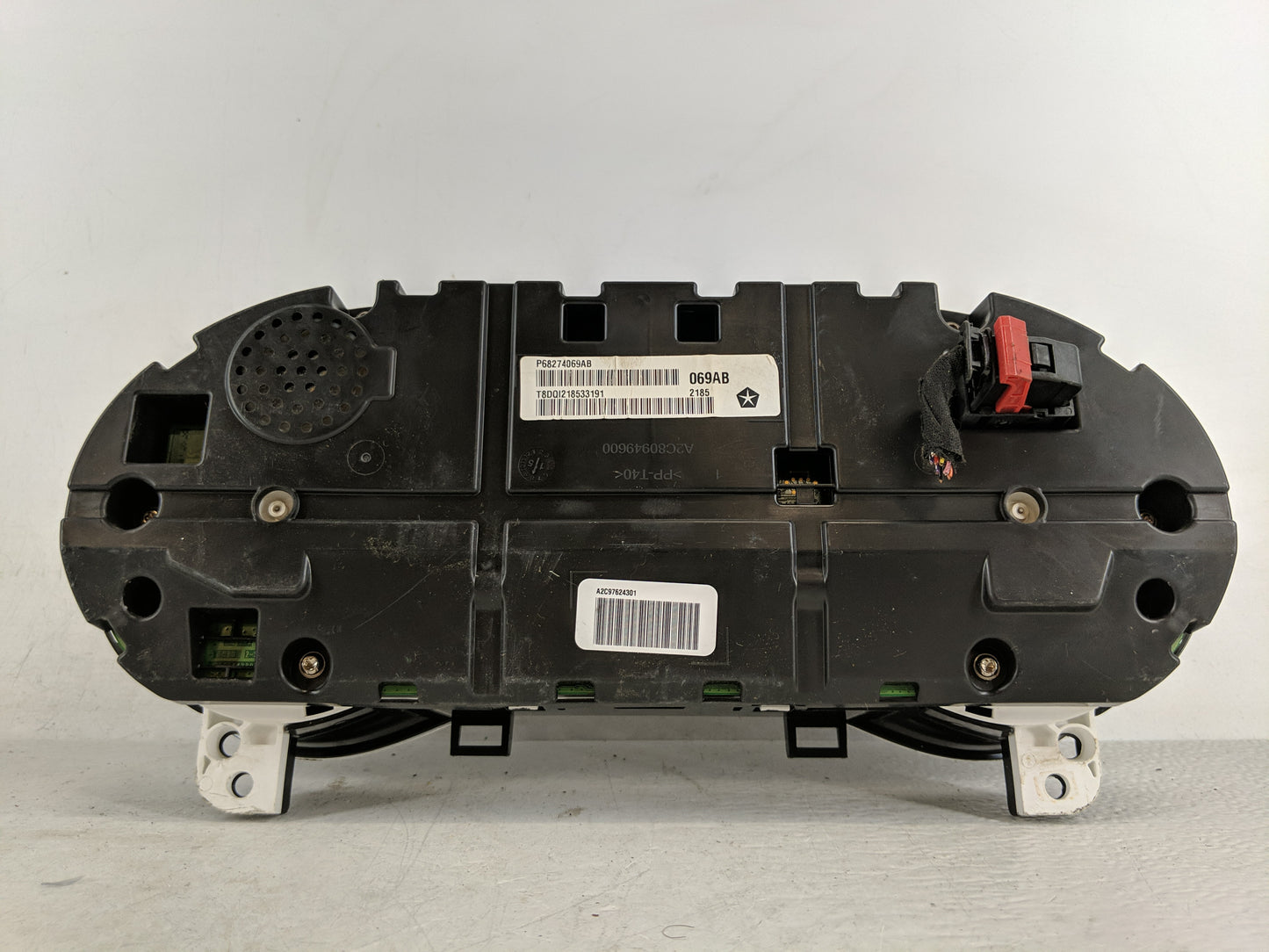 2016 Jeep Cherokee Instrument Cluster Speedometer Gauges P/N:P6827409AB Fits OEM Used Auto Parts - Oemusedautoparts1.com