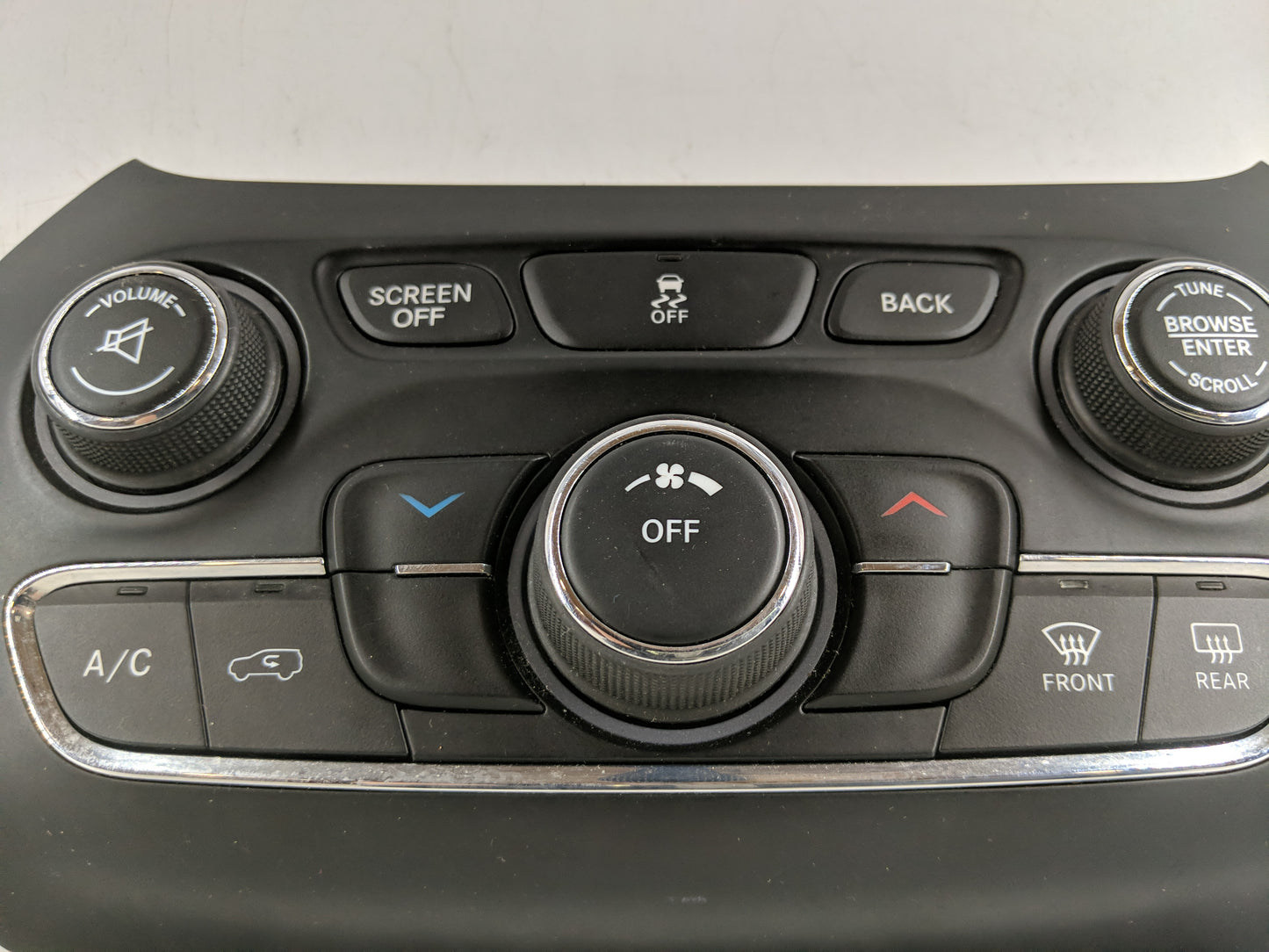 2015-2018 Jeep Cherokee Climate Control Module Temperature AC/Heater Replacement P/N:68293521AC Fits Fits 2015 2016 2017 201
