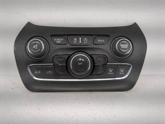 compare product 2015-2018 Jeep Cherokee Climate Control Module Temperature AC/Heater Replacement P/N:68293523AA Fits Fits 2015 2016 2017 2018 OEM Used Auto Parts