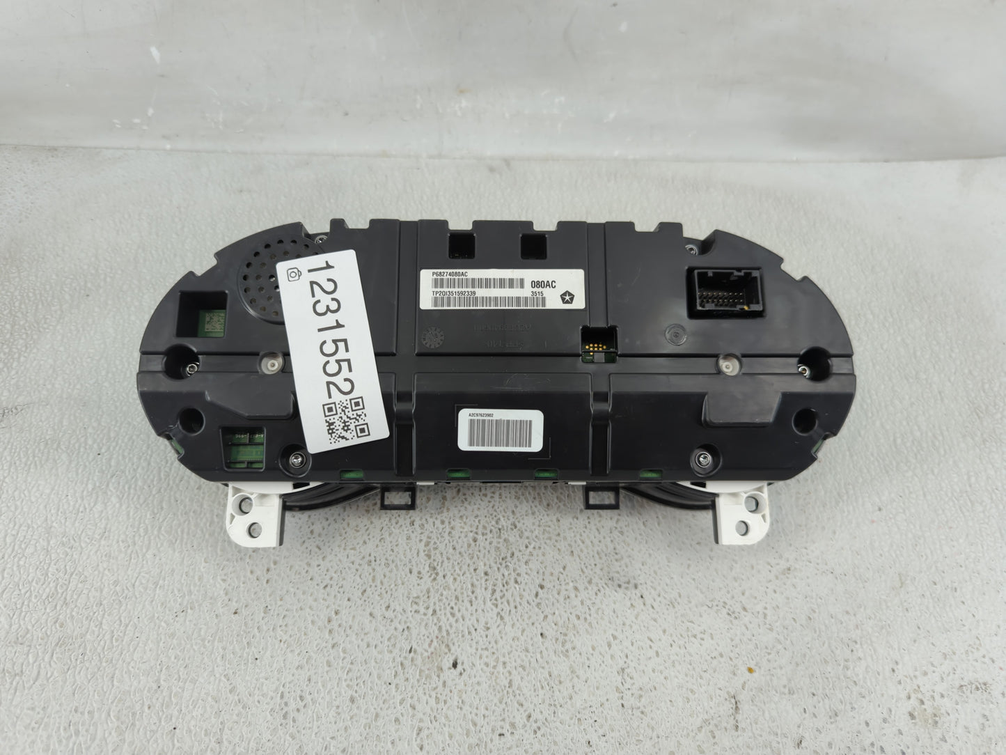 2016 Jeep Cherokee Instrument Cluster Speedometer Gauges P/N:TP2QI351592339 P68274080AC Fits OEM Used Auto Parts - Oemusedau