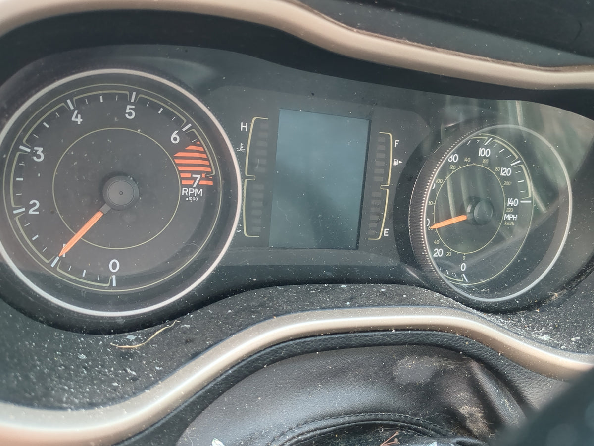 2016 Jeep Cherokee Instrument Cluster Speedometer Gauges Miles:170K Fits OEM Used Auto Parts - Oemusedautoparts1.com