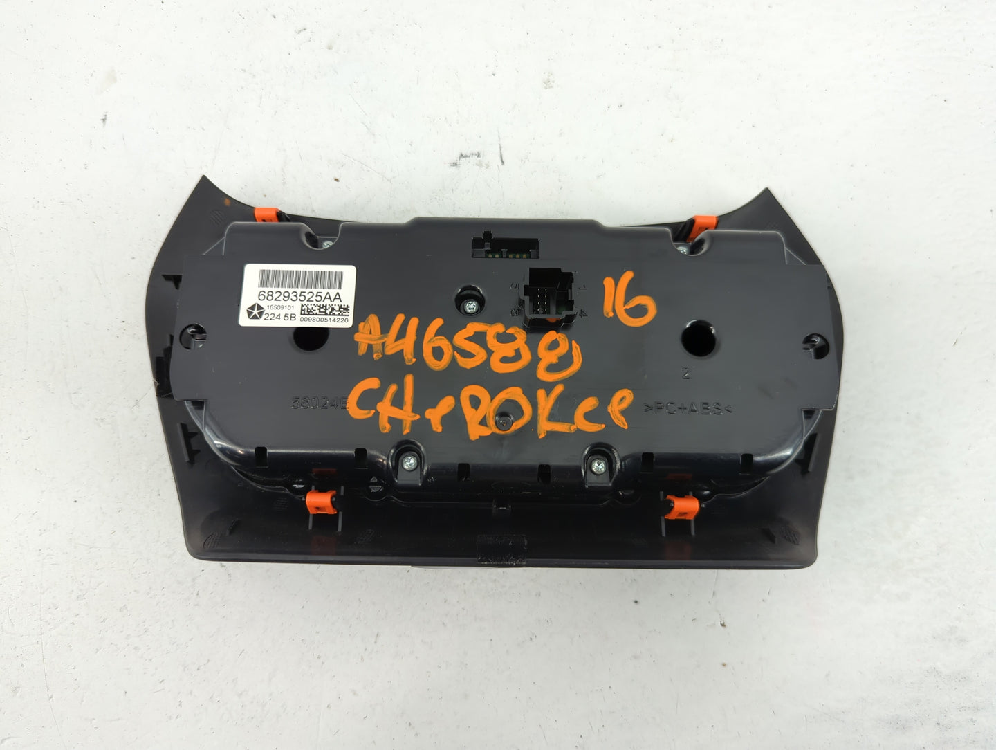2015-2018 Jeep Cherokee Climate Control Module Temperature AC/Heater Replacement P/N:68293525AA Fits Fits 2015 2016 2017 201