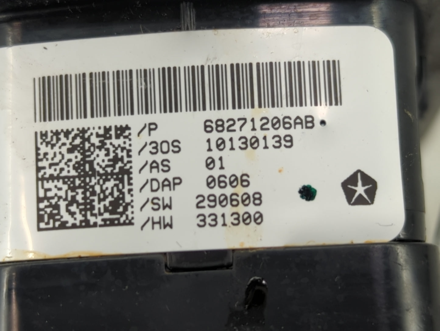 2015-2022 Jeep Cherokee Master Power Window Switch Replacement Driver Side Left P/N:68271206AB Fits OEM Used Auto Parts - Oe