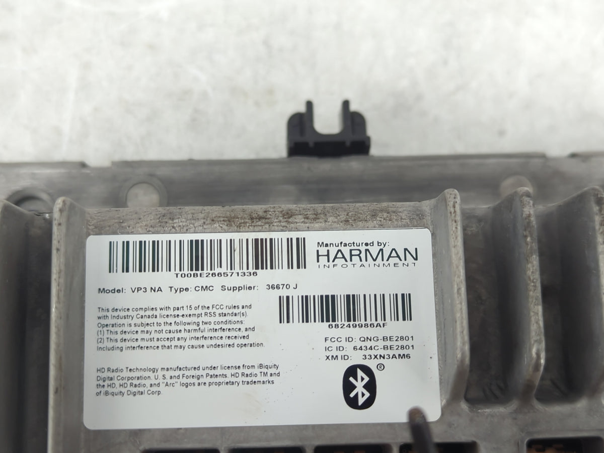 2016 Jeep Cherokee Information Display Screen 1393729 - Oemusedautoparts1.com