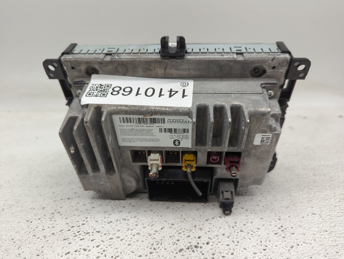 2016 Jeep Cherokee Radio AM FM Cd Player Receiver Replacement P/N:68249986AH Fits OEM Used Auto Parts - Oemusedautoparts1.co