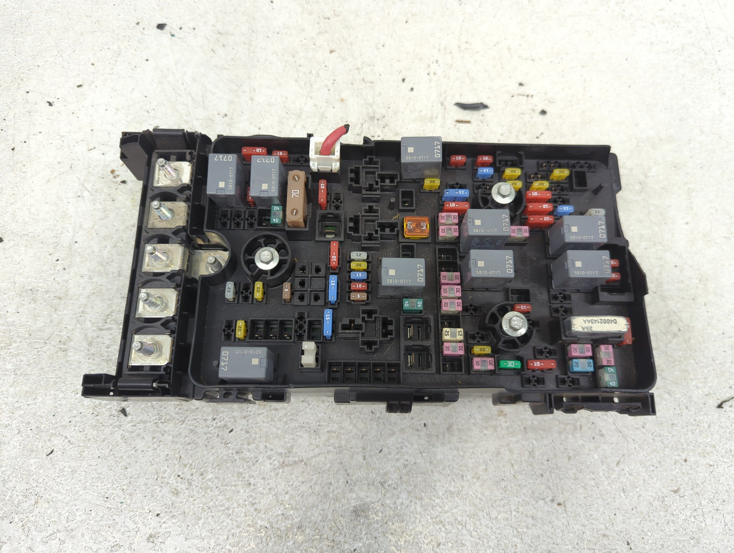 2016 Jeep Cherokee Fusebox Fuse Box Panel Relay Module P/N:6356-5110 Fits OEM Used Auto Parts - Oemusedautoparts1.com