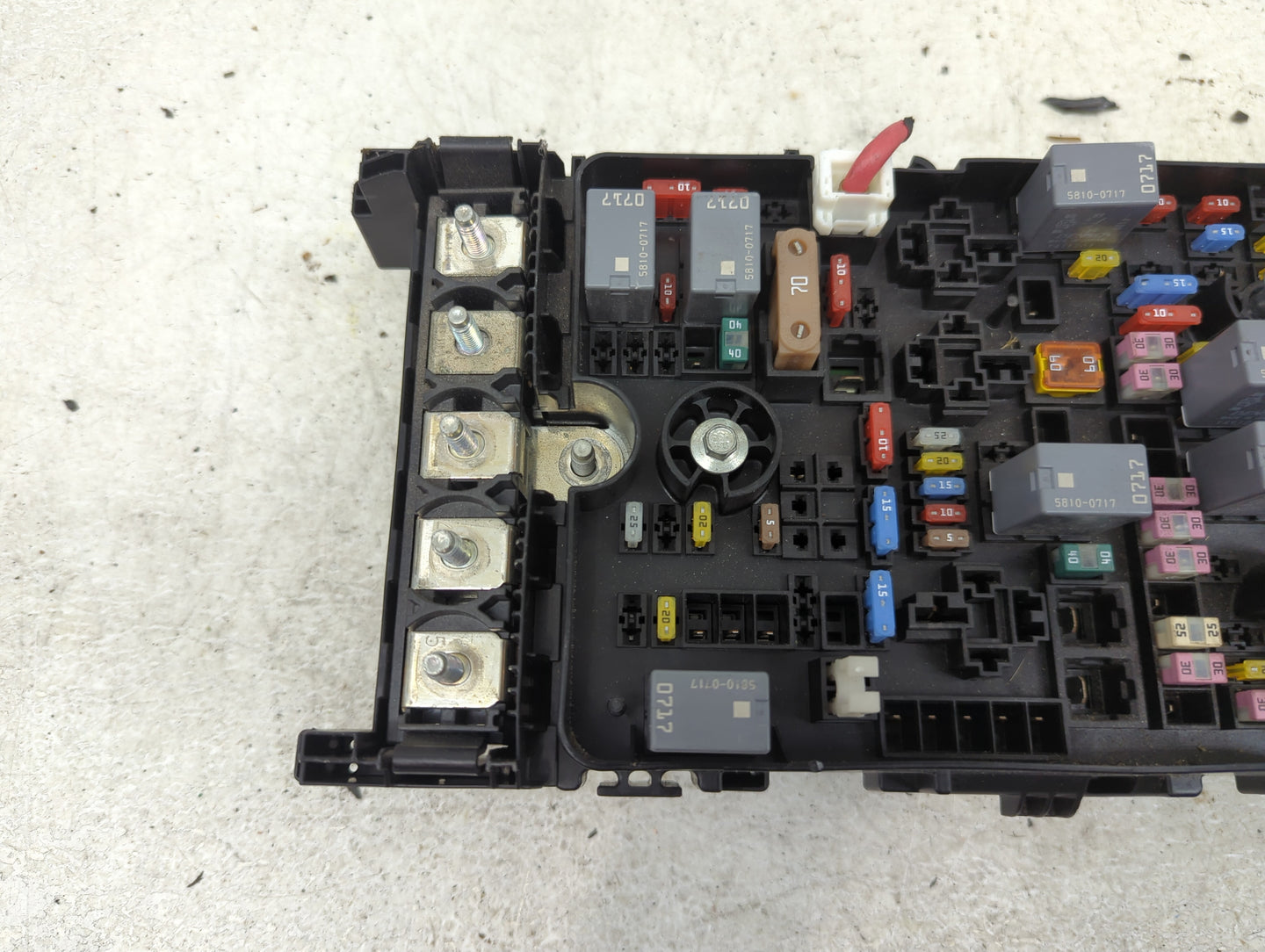 2016 Jeep Cherokee Fusebox Fuse Box Panel Relay Module P/N:6356-5110 Fits OEM Used Auto Parts - Oemusedautoparts1.com