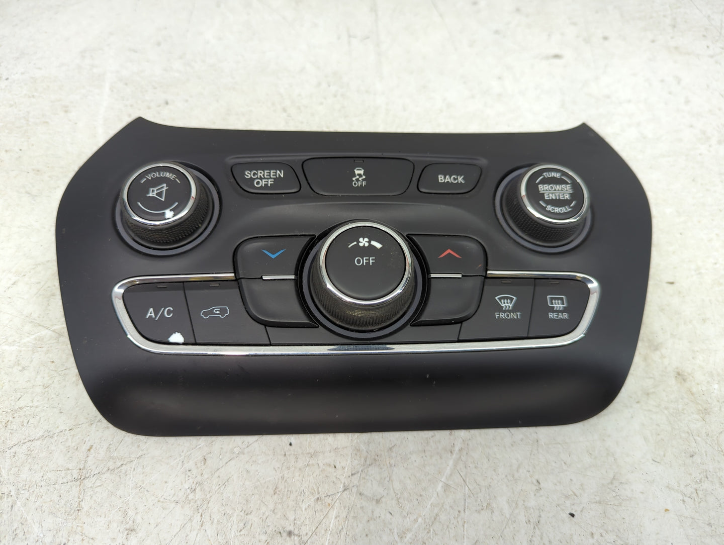2015-2018 Jeep Cherokee Climate Control Module Temperature AC/Heater Replacement P/N:68293521AA Fits Fits 2015 2016 2017 201