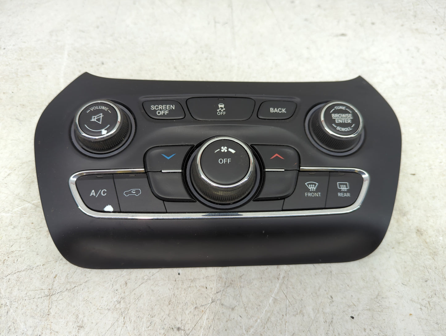 2015-2018 Jeep Cherokee Climate Control Module Temperature AC/Heater Replacement P/N:68293521AA Fits Fits 2015 2016 2017 201