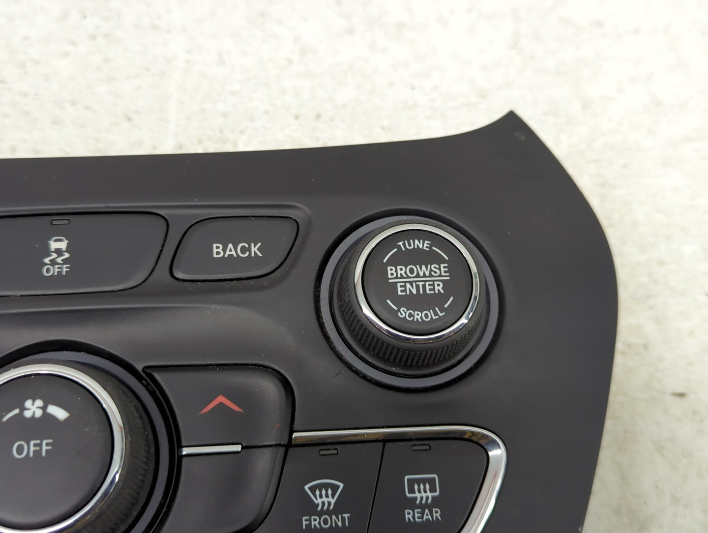 2015-2018 Jeep Cherokee Climate Control Module Temperature AC/Heater Replacement P/N:68293521AA Fits Fits 2015 2016 2017 201