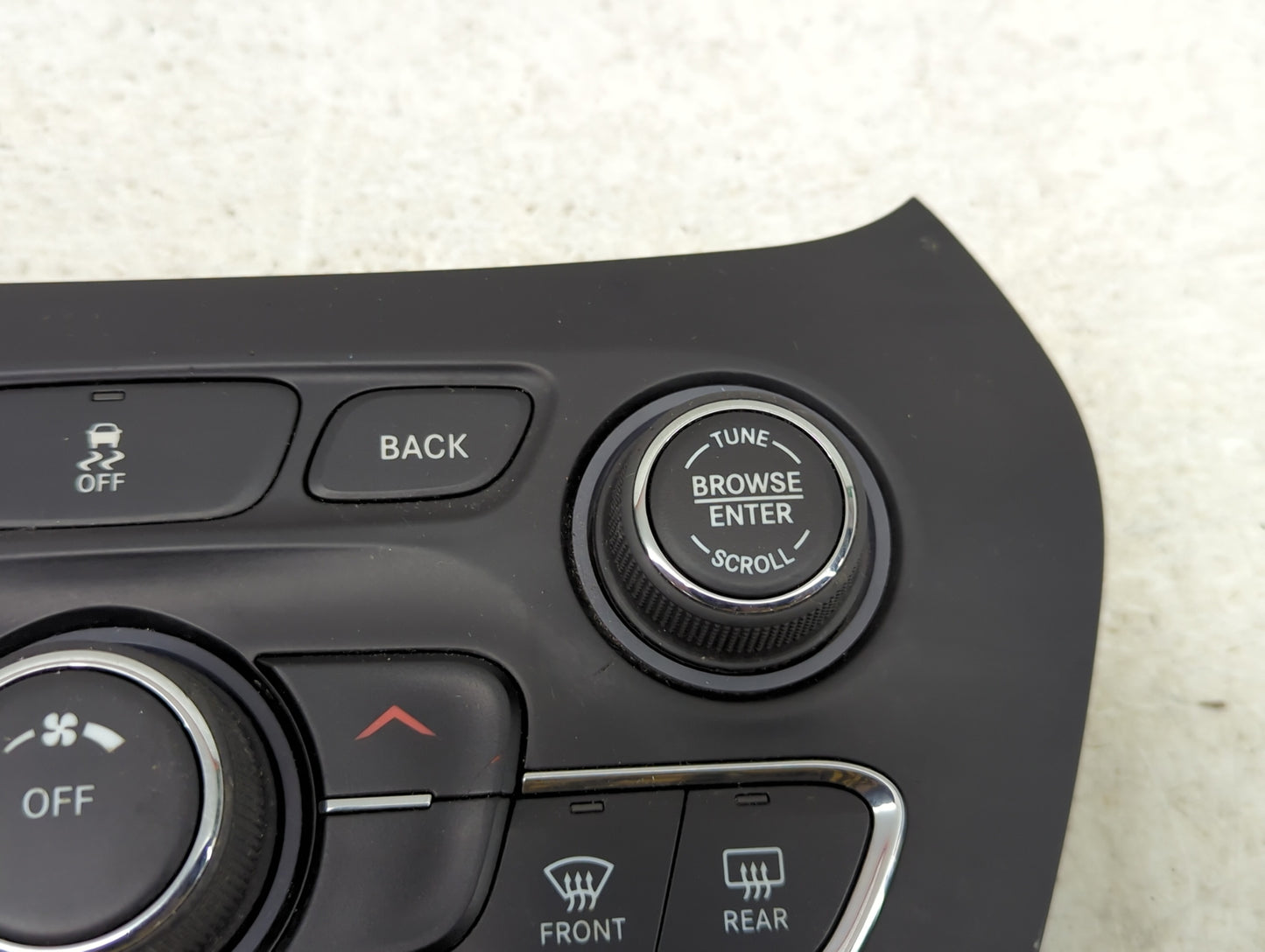 2015-2018 Jeep Cherokee Climate Control Module Temperature AC/Heater Replacement P/N:68293521AA Fits Fits 2015 2016 2017 201