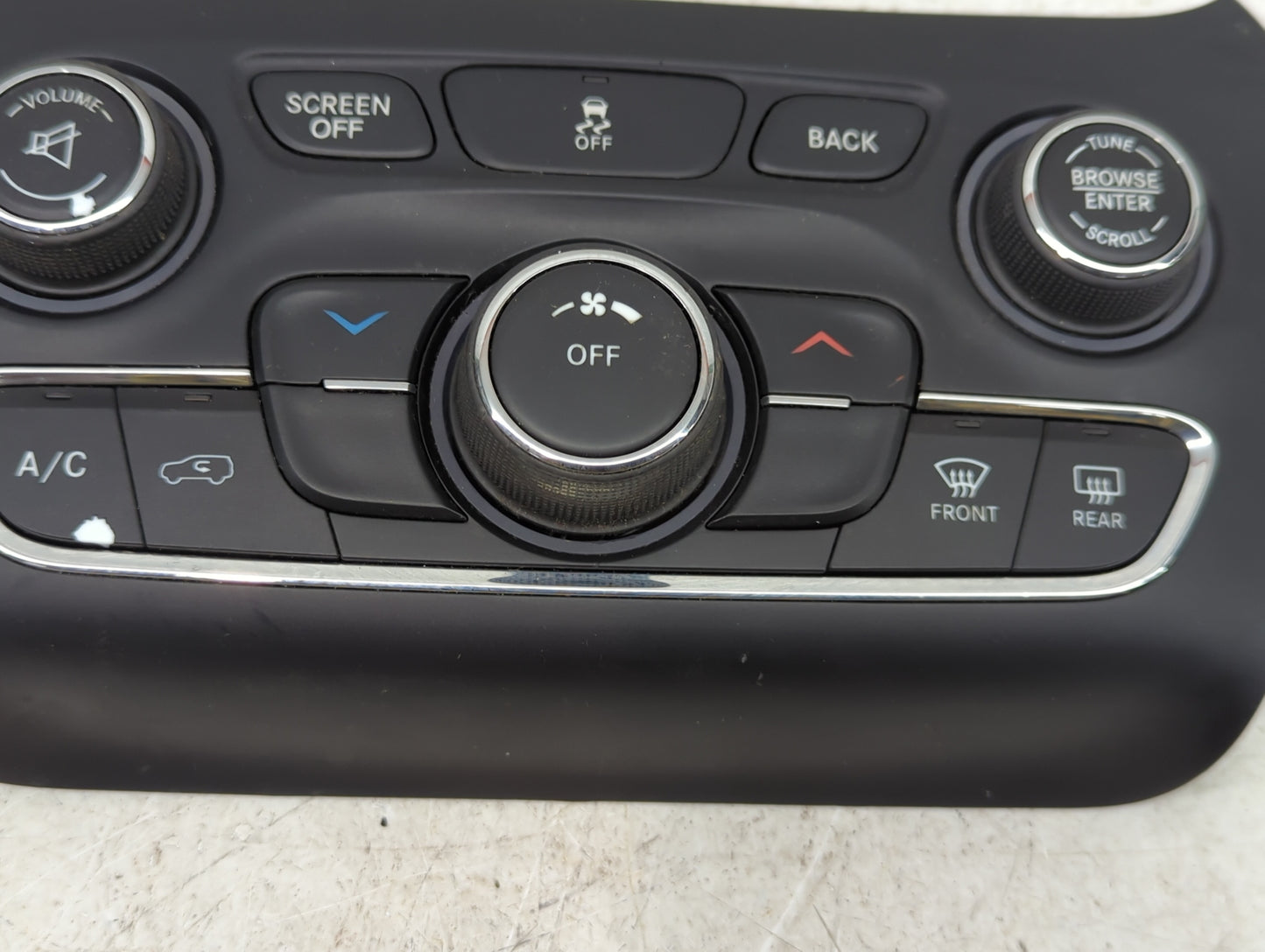 2015-2018 Jeep Cherokee Climate Control Module Temperature AC/Heater Replacement P/N:68293521AA Fits Fits 2015 2016 2017 201